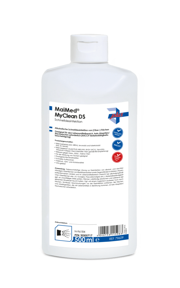 MaiMed® MyClean DS Schnelldesinfektion 500ml – Neutral