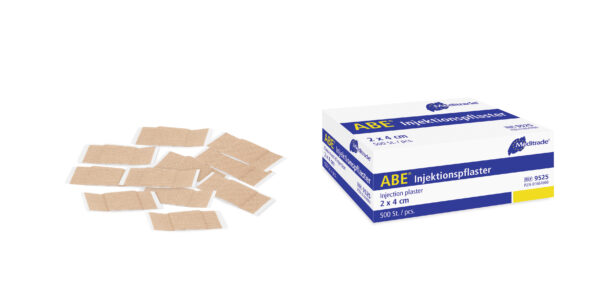 9525 ABE Injektionspflaster Box und Pflaster