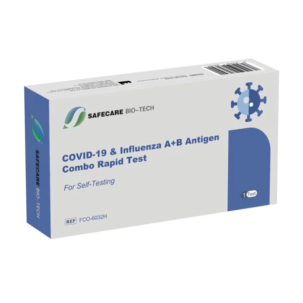 SAFECARE COVID-19 & Influenza A+B Antigen Combo Selbsttest